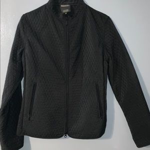 Hilary Ridley Black Quilted Jacket Size S